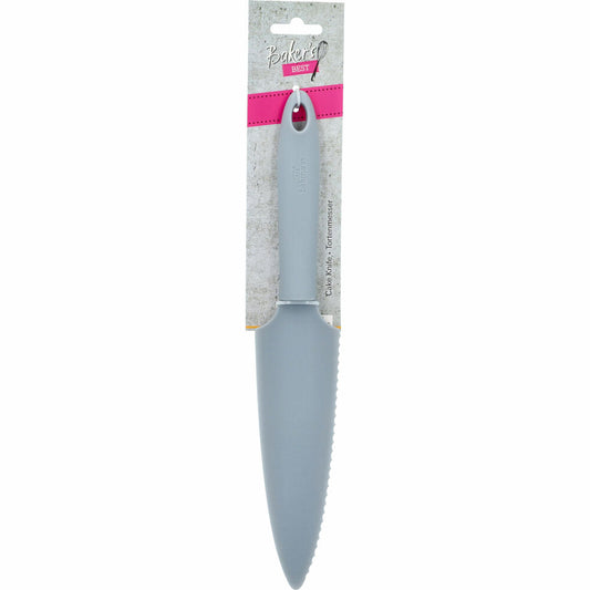 Birkmann Bakers Best cake knife, cake knife, cake knife, plastic, grey, 31 cm, 424395