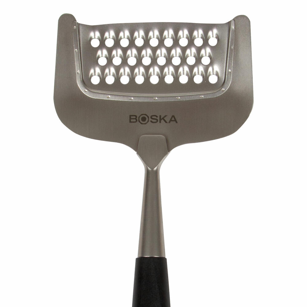 Boska Cheese Grater Milano+, Cheese Cutter, Grater, Stainless Steel, Plastic, Black, 20 cm, 307411