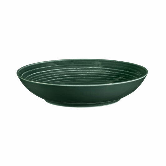 Seltmann Weiden Terra soup plate, plate, porcelain, moss green, Ø 21.2 cm, 001.765017