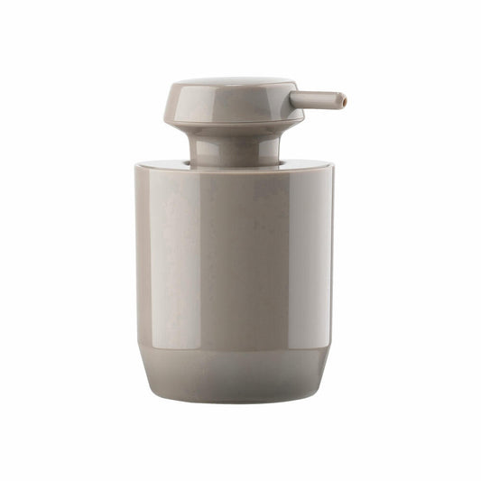 Zone Denmark Soap Dispenser Suii, Soap Dispenser, Dosing Dispenser, Plastic, Taupe, H 12.4 cm, 332181