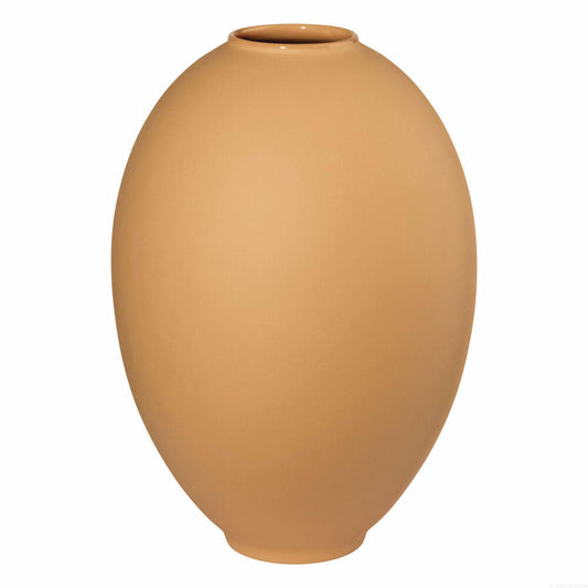 ASA Selection mara Vase mustard, Blumenvase, Tischvase, Dekovase, Steinzeug, Gelb, H 25 cm, 87013151