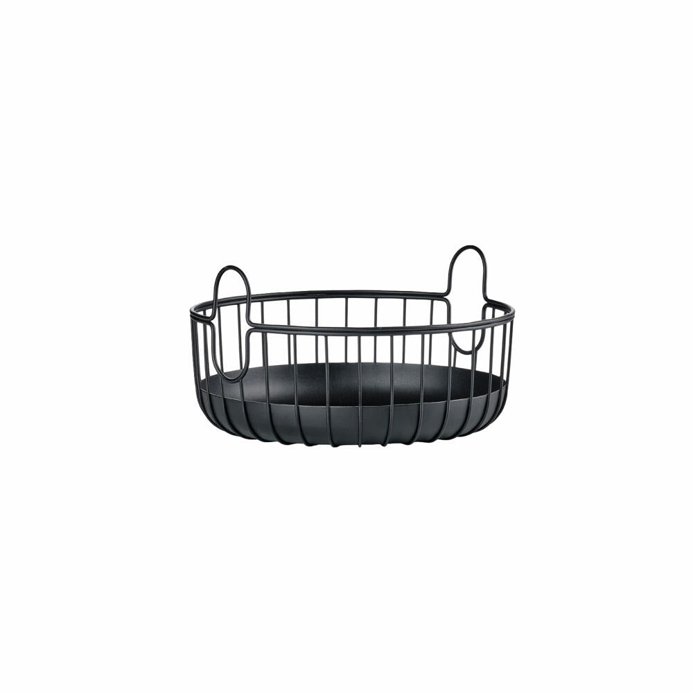 Zone Denmark basket Inu Black, storage basket, steel, black, 22 x 8 cm, 33561