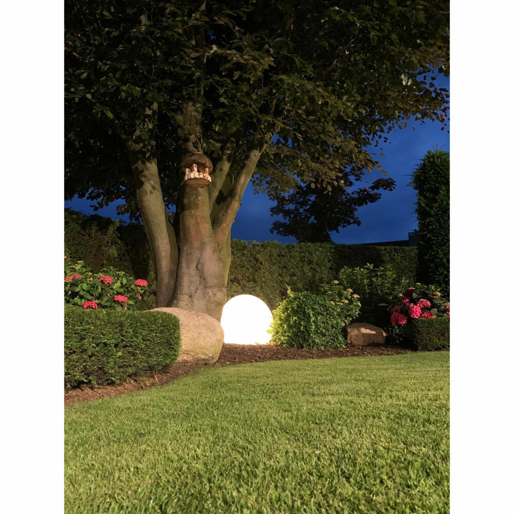 Authentics EGGO Outdoor Light Sculpture L, Floor Lamp, Decorative Lamp, Decorative Lamp, White, 824556