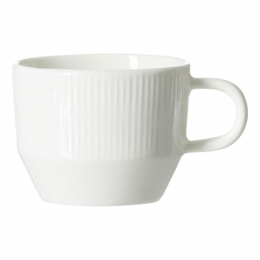 Ritzenhoff & Breker Kelly Kaffeetasse, Kaffeebecher, Kaffee Tasse, Becher, Porzellan, Weiß, 225 ml, 428018