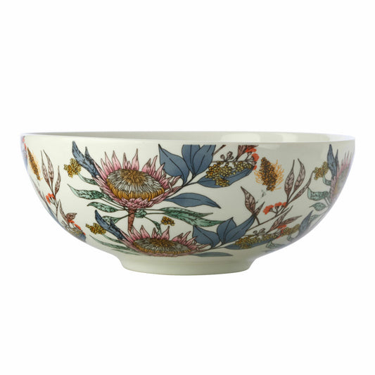 Maxwell &amp; Williams Waratah bowl, cereal bowl, salad bowl, porcelain, colored, 16 cm, II0079