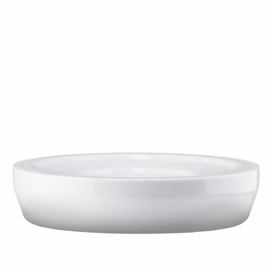 Zone Denmark Soap Dish Suii, Soap Tray, Soap Holder, Acrylic, White, Ø 11 cm, 332167