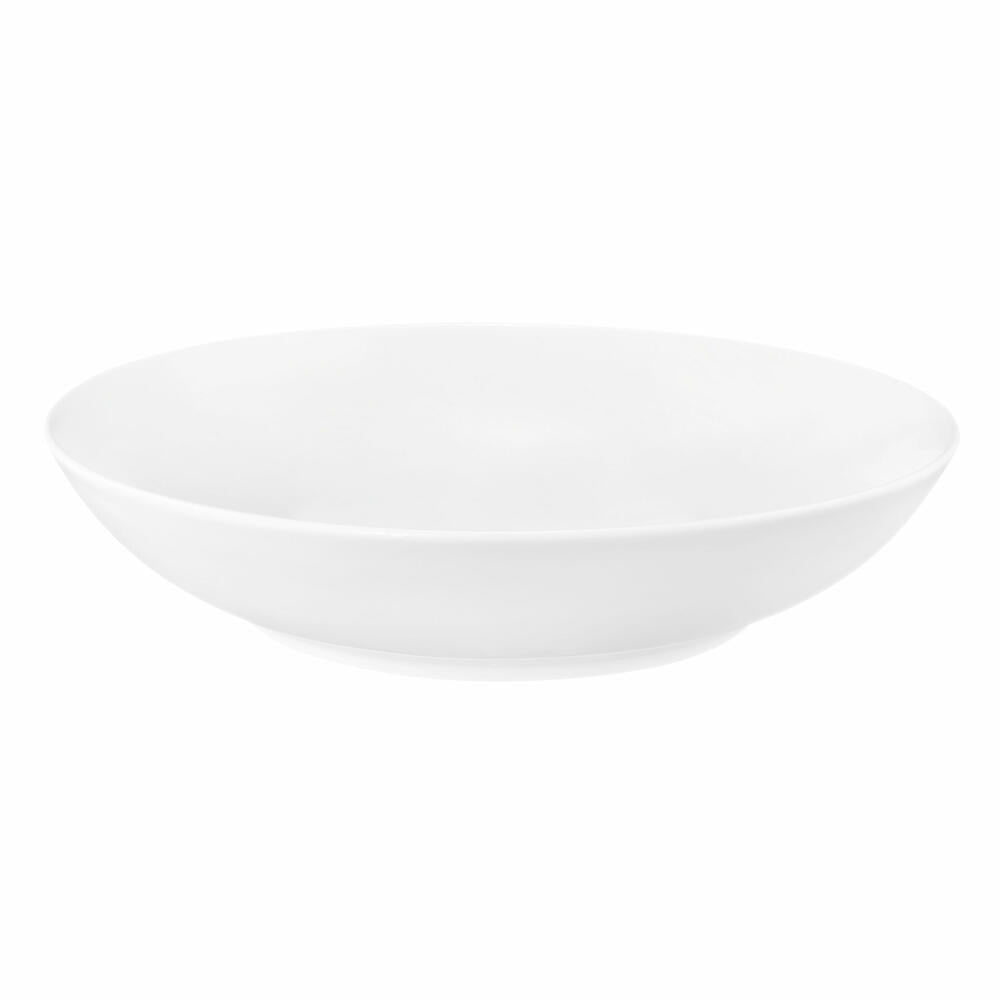 Seltmann Weiden Liberty Suppenteller, Teller, Speiseteller, Porzellan, Weiß Ø 21.2 cm, 001.764191