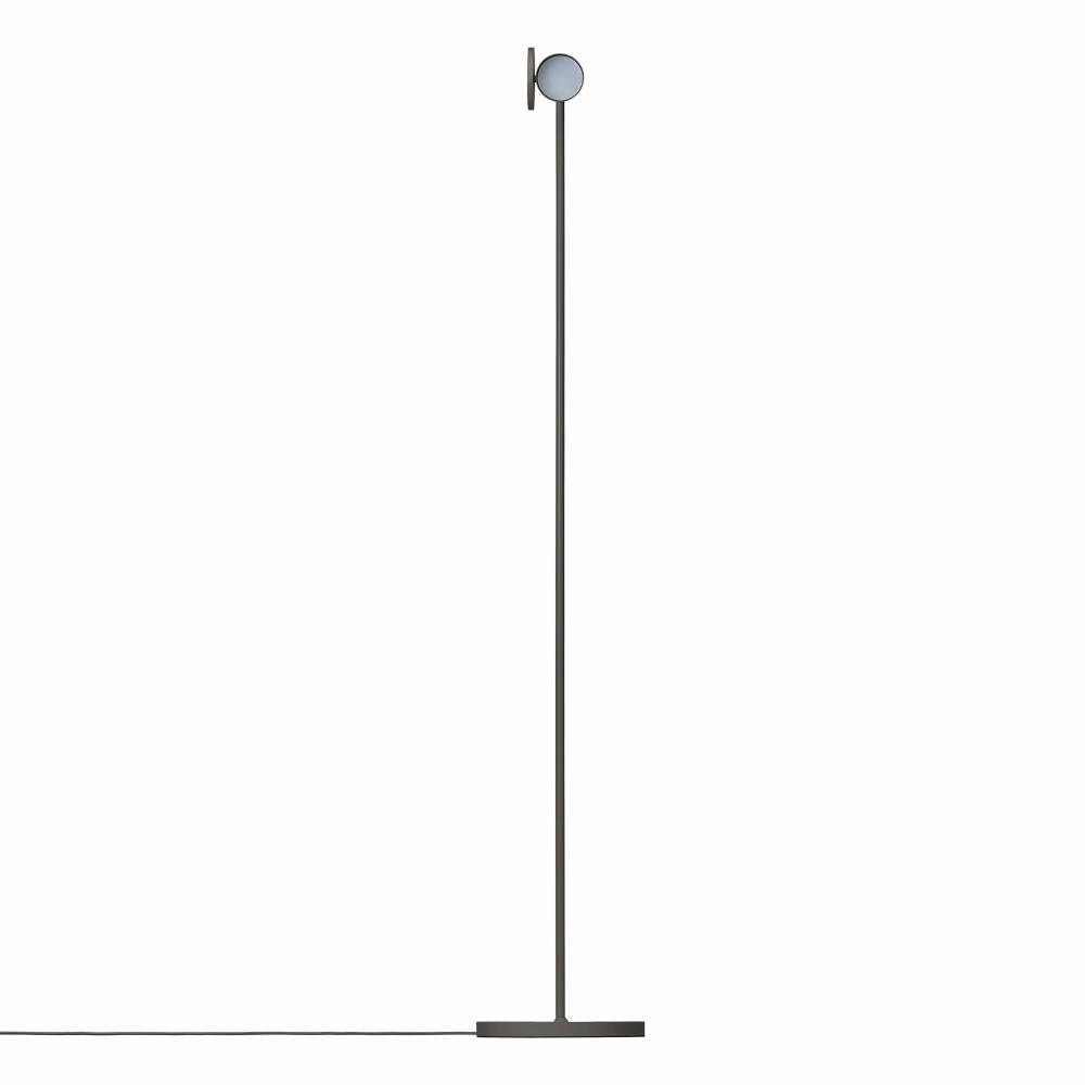 Blomus Standleuchte Stage L, Stehleuchte, Stehlampe, Aluminium matt pulverbeschichtet, Kunststoff, Warm Gray, 130 cm, 66185