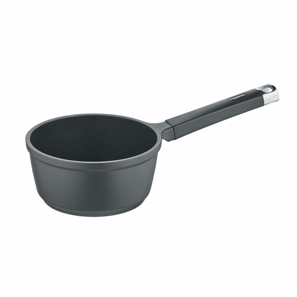 Berndes Edition 100 saucepan with lid, pot, cast aluminum, black, 16 cm, 031649