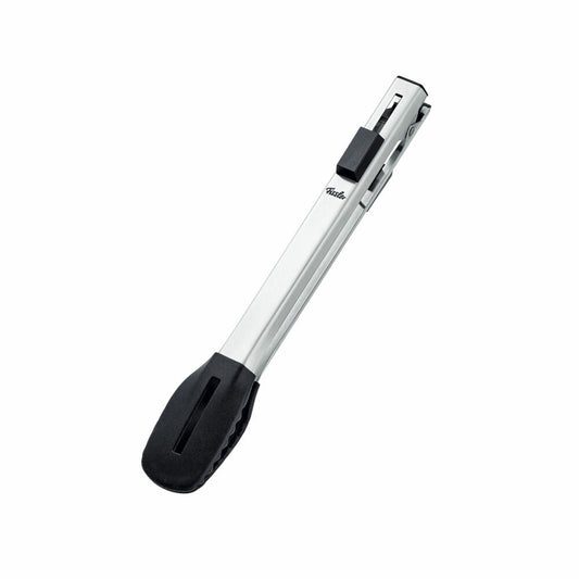 Fissler tongs Original-Profi Collection, stainless steel, silicone, silver, black, 28 cm, 084-008-40-000