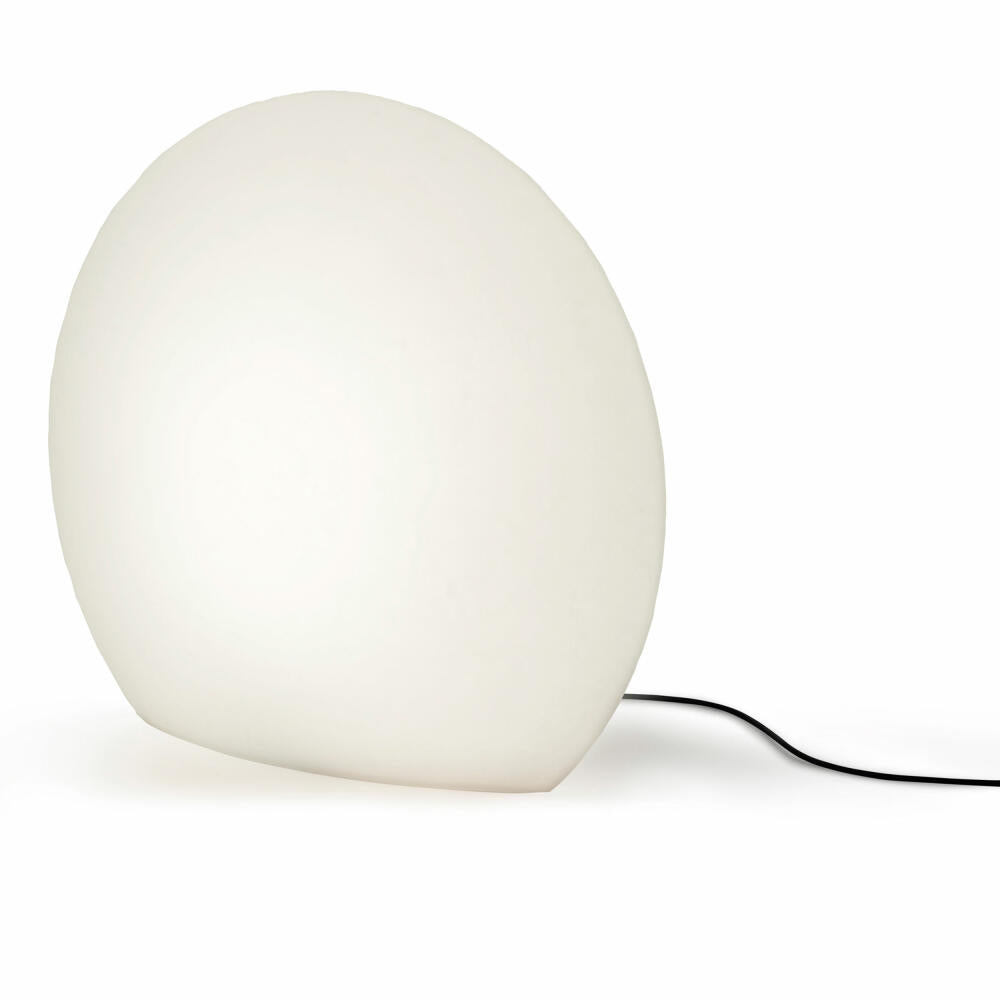 Authentics EGGO Outdoor Light Sculpture L, Floor Lamp, Decorative Lamp, Decorative Lamp, White, 824556