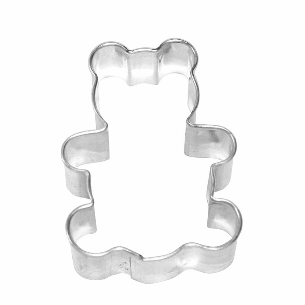 Birkmann cookie cutter Bärli, cookie cutter, cookie shape, biscuit, cookies, tinplate, 5.5 cm, 121140