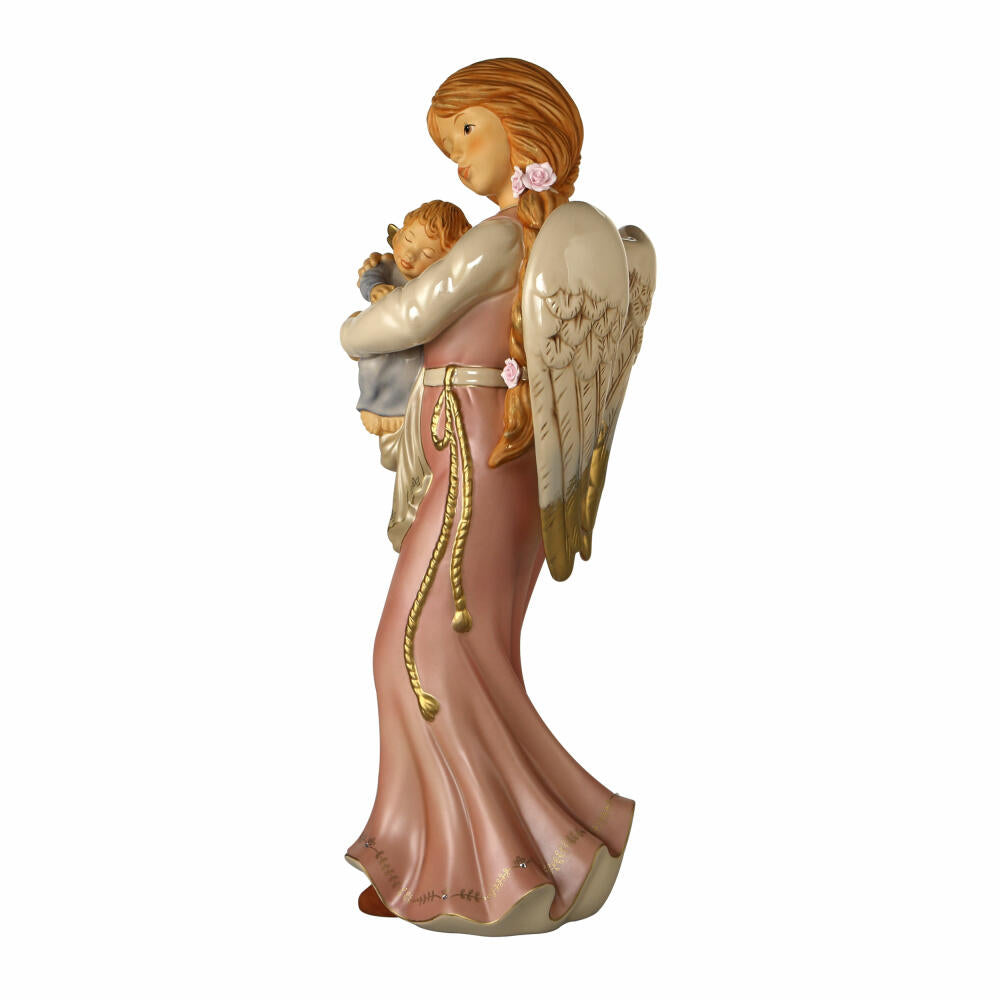 Goebel Guardian Angel Gloria - Security, Decorative Figure, Stoneware, Colorful, 50 cm, 41645011