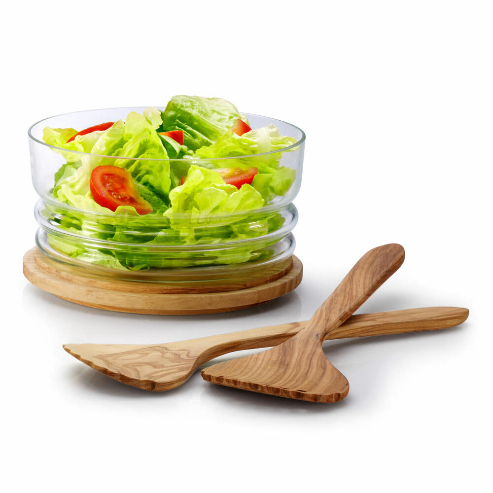 Continenta cheese dome / bowl, 2-piece, salad bowl, serving bowl, serving dome, Ø 20.5 cm, 3295