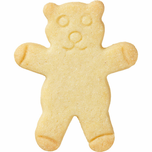 Birkmann Ausstechform Teddy-Bär, mit Innenprägung, Ausstecher, Plätzchenform, Keks, Plätzchen, Edelstahl, 6.5 cm, 198548