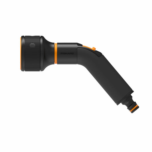 Fiskars spray gun, with 3 functions, garden shower, spray shower, spray head, 1052183