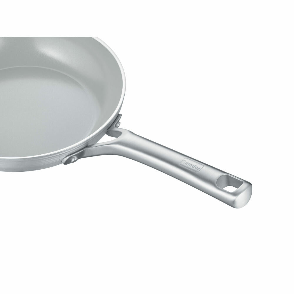 Berndes b.free frying pan, pan, suitable for induction, recycled aluminum, gray, Ø 28 cm, 0008630128