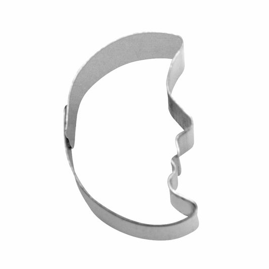 Städter cookie cutter moon with face mini, cookie cutter, cookie mold, biscuit, cookies, stainless steel, 1.5 cm, 955073