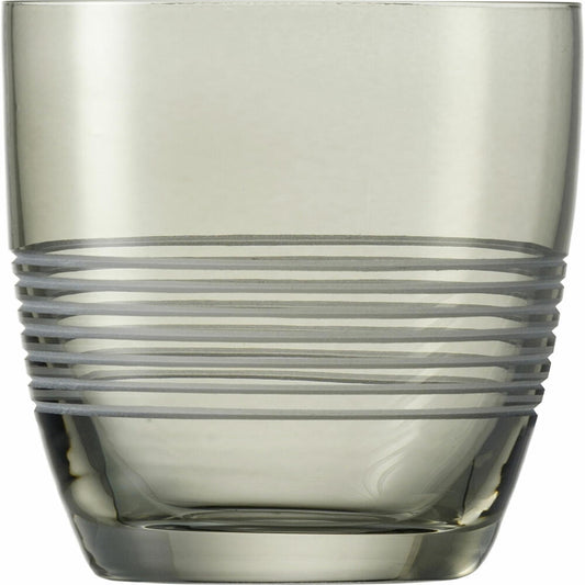 Eisch Becher Centro, Wasserglas, Trinkglas, Wasserbecher, Kristallglas, Grau, 390 ml, 70110414