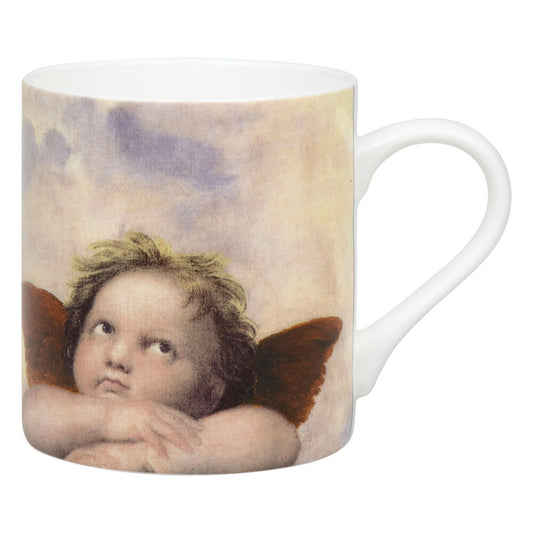 Könitz Becher Madonna Sistina by Raffael, Tasse, Kaffeetasse, Bone China, Braun, 400 ml, 1120042802