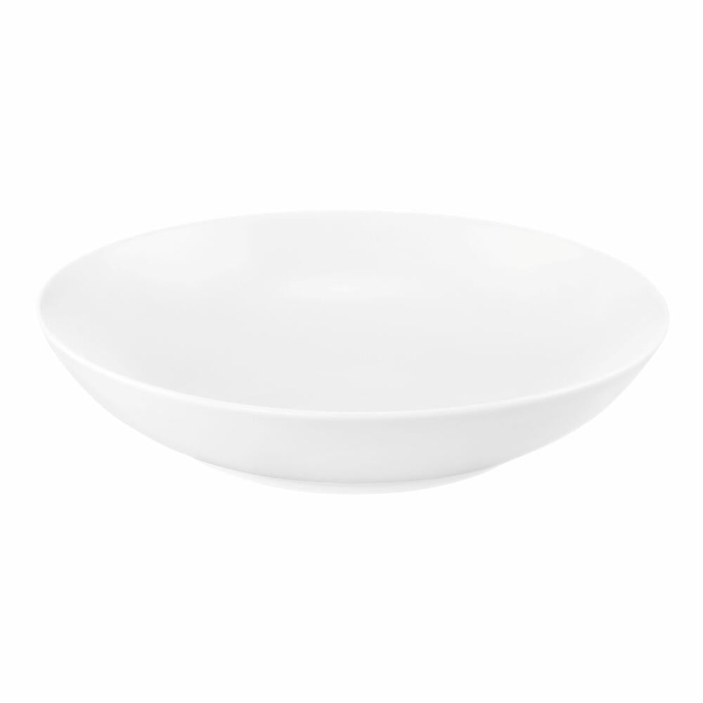 Seltmann Weiden Liberty Suppenteller, Teller, Speiseteller, Porzellan, Weiß Ø 21.2 cm, 001.764191