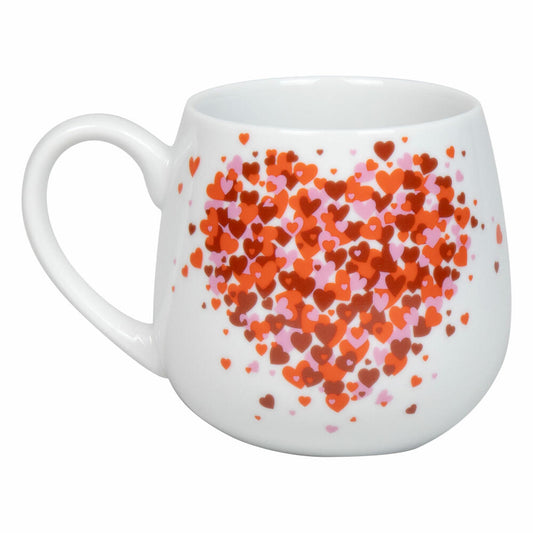 Könitz Kuschelbecher Love Explodes, Tasse, Porzellan, Rot, 400 ml, 11 1 143 2833