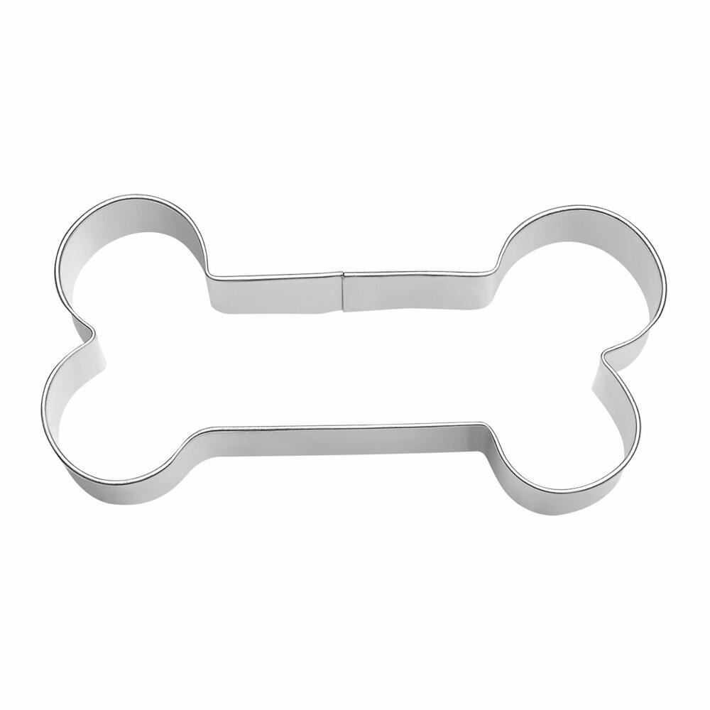 Birkmann cookie cutter bone, cookie cutter, cookie cutter, biscuit cutter, tinplate, 6.3 cm, 123465