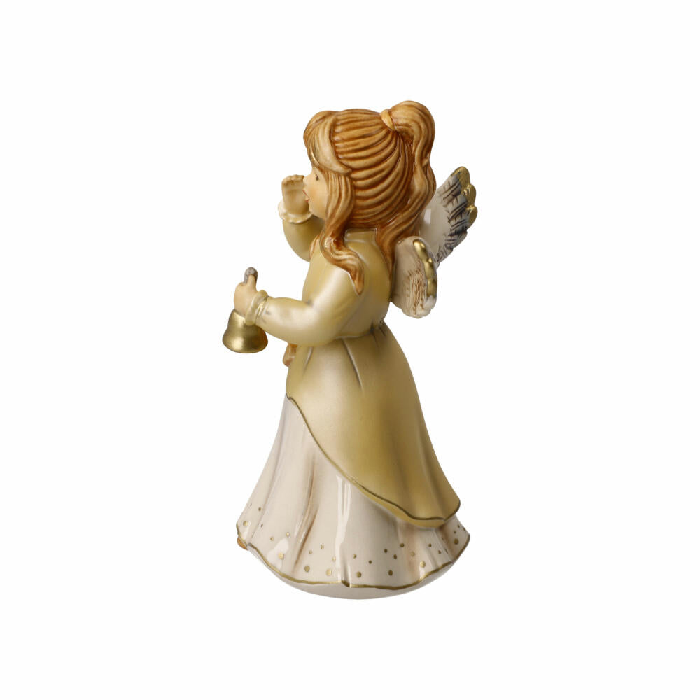 Goebel Angel Christmas Eve, decorative figure, Christmas, stoneware, champagne, 14.5 cm, 41673071