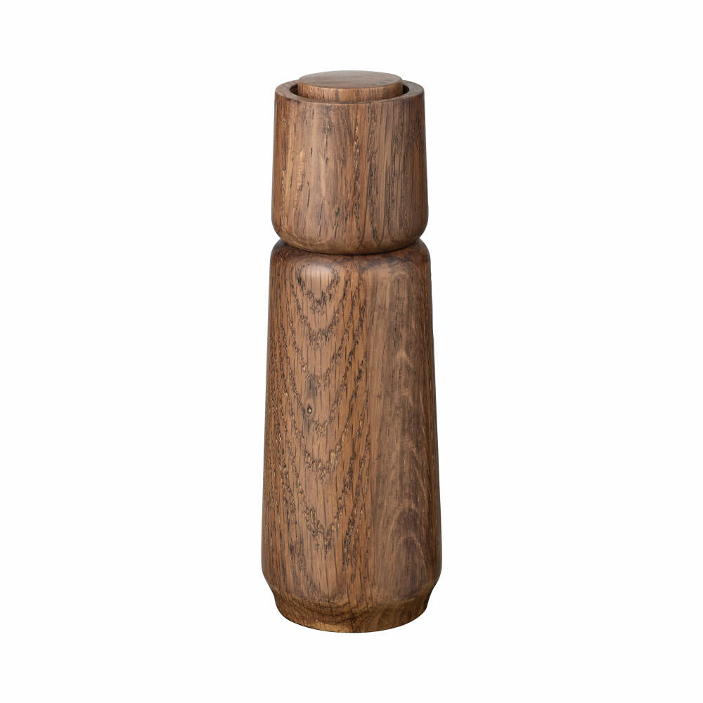 Blomus Salz- & Pfeffermühle Ro Oak Dark, Eiche, Weiß, dunkel geölt, 16 cm, 64268