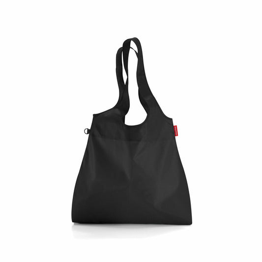 reisenthel mini maxi shopper L, shopping bag, shoulder bag, carrying bag, shopping bag, 22 l, black, AX7003