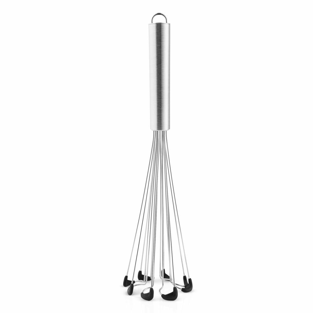 Eva Solo Silicone Whisk, Stirring Whisk, Stainless Steel, Silicone, Silver, 25 cm, 118227