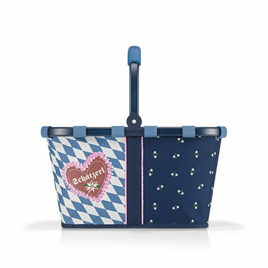 reisenthel carrybag, Einkaufskorb, Korb, Picknickkorb, Tragetasche, Polyestergewebe, Special Edition Bavaria 6, 22 L, BK4083