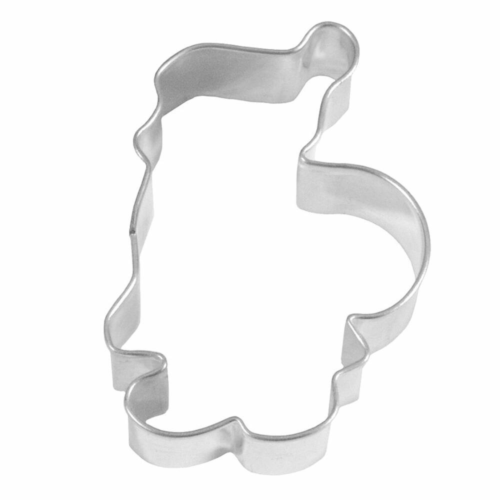 Birkmann cookie cutter Santa Claus, cookie cutter, cookie mold, biscuit, cookies, tinplate, 7.5 cm, 100220