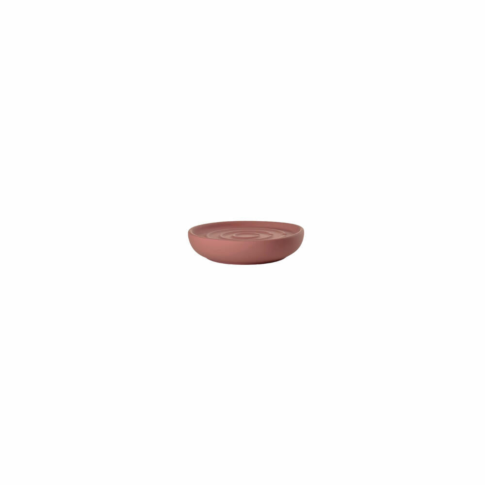 Zone Denmark Soap Dish Nova Peach Red, Soap Dish, Porcelain, Red, 11 cm, 33296