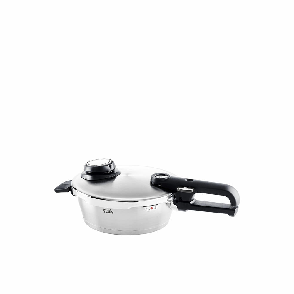 Fissler Schnellbratpfanne Vitavit Premium, Edelstahl 18/10, Silbern, 2.5 L, 622-412-02-000