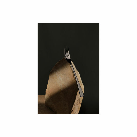 Comas cutlery set Lotus 24-piece, table cutlery, stainless steel 18/10, silver-colored, 5960