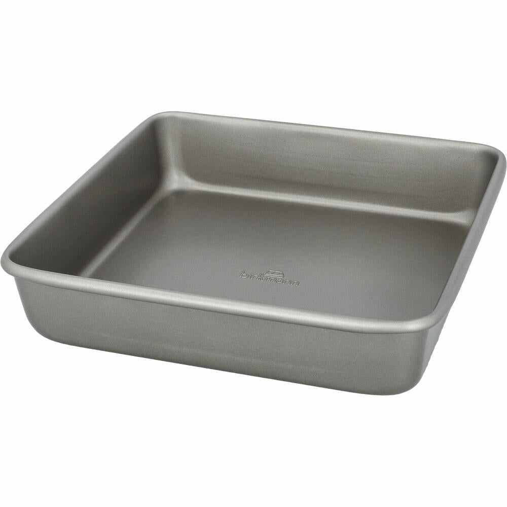 Birkmann Bakers Best Brownie and Cake Pan, Brownie Pan, Baking Pan, Carbon Steel, 24 x 24 cm, 886353