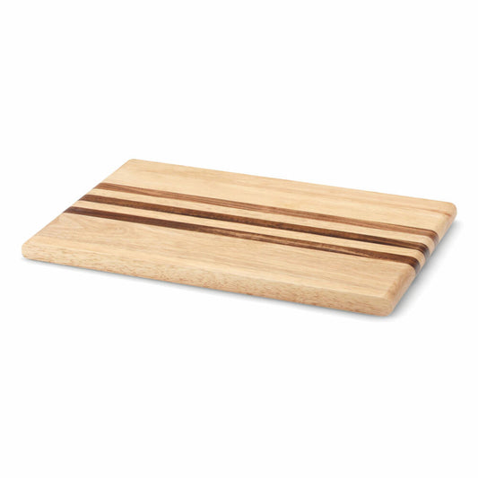 Continenta cutting board with stripes, kitchen board, wooden board, serving board, wood, 36 x 23 cm, 3262