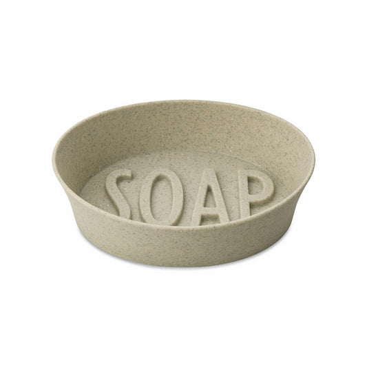 Koziol Seifenschale Soap, Seifenablage, Organic Recycled, Recycled Desert Sand, 1413121