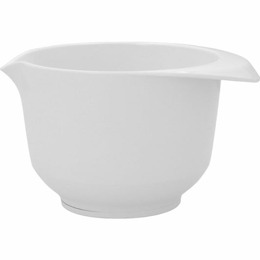 Birkmann Colour Bowl Rühr- und Servierschüssel, Rührschüssel, Schüssel, Melaminharz, Weiß, 750 ml, 708693
