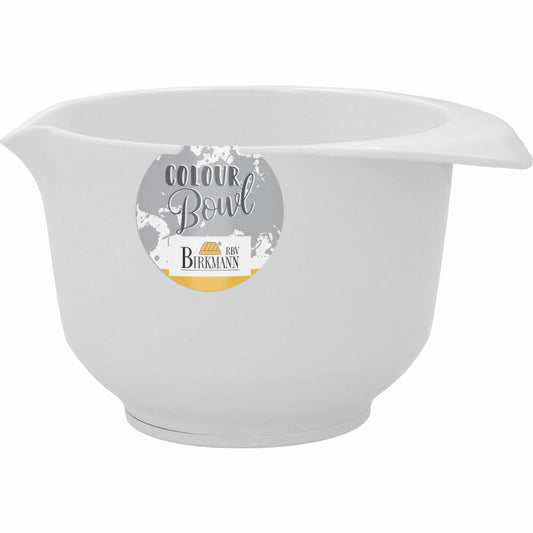 Birkmann Colour Bowl mixing and serving bowl, mixing bowl, bowl, melamine resin, white, 750 ml, 708693