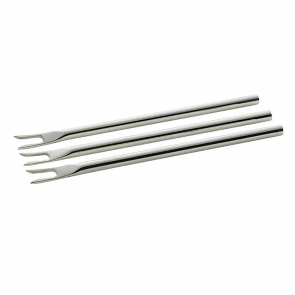 Eva Solo serving fork, fork, side fork, serving cutlery, long fork, stainless steel, 11 cm, set of 3, 115030