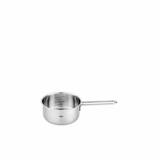 Fissler Pure saucepan without lid, stainless steel 18/10, silver, 16 cm, 086-154-16-100