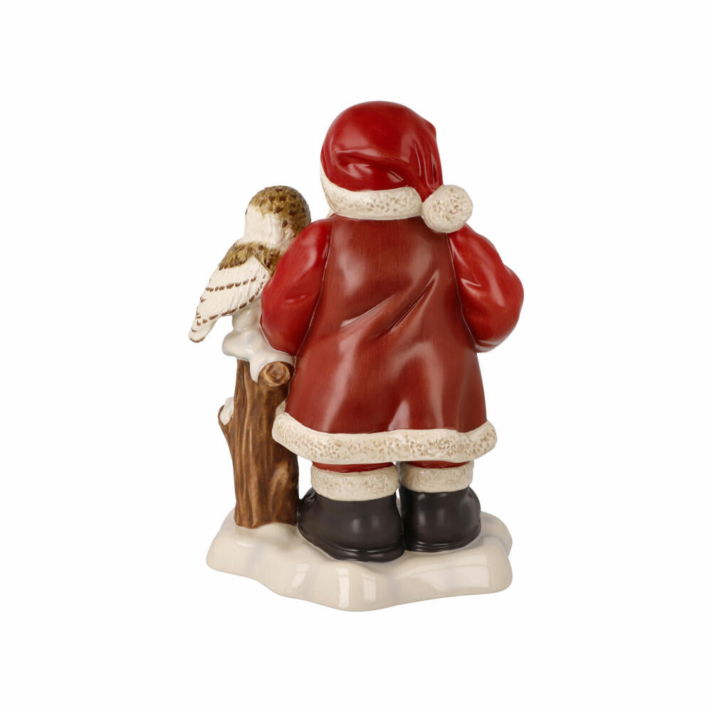 Goebel Figurine Santa Claus - My Attentive Companion, Stoneware, Colorful, 25 cm, 66704371