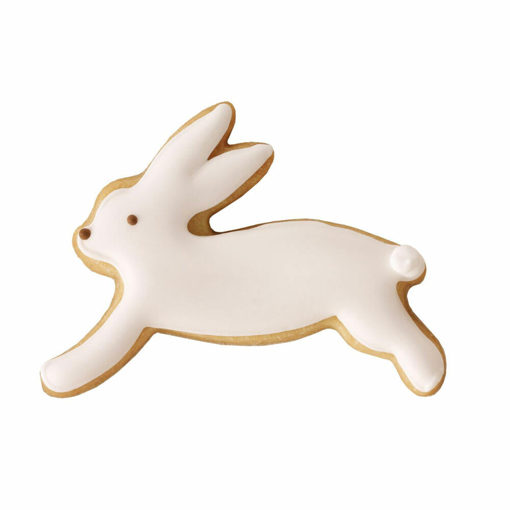 Birkmann Cookie Cutter Jumping Rabbit, Cookie Cutter, Cookie Mold, Biscuit, Tinplate, 6.5 cm, 121768