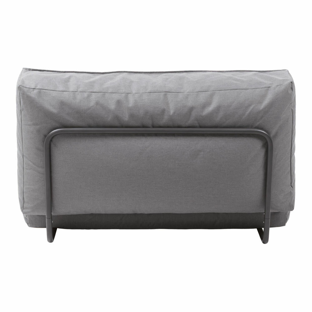 Blomus Bett STAY stone, Kunstfaser, Kunststoff, Stahl pulverbeschichtet, Mid Grey, 62006