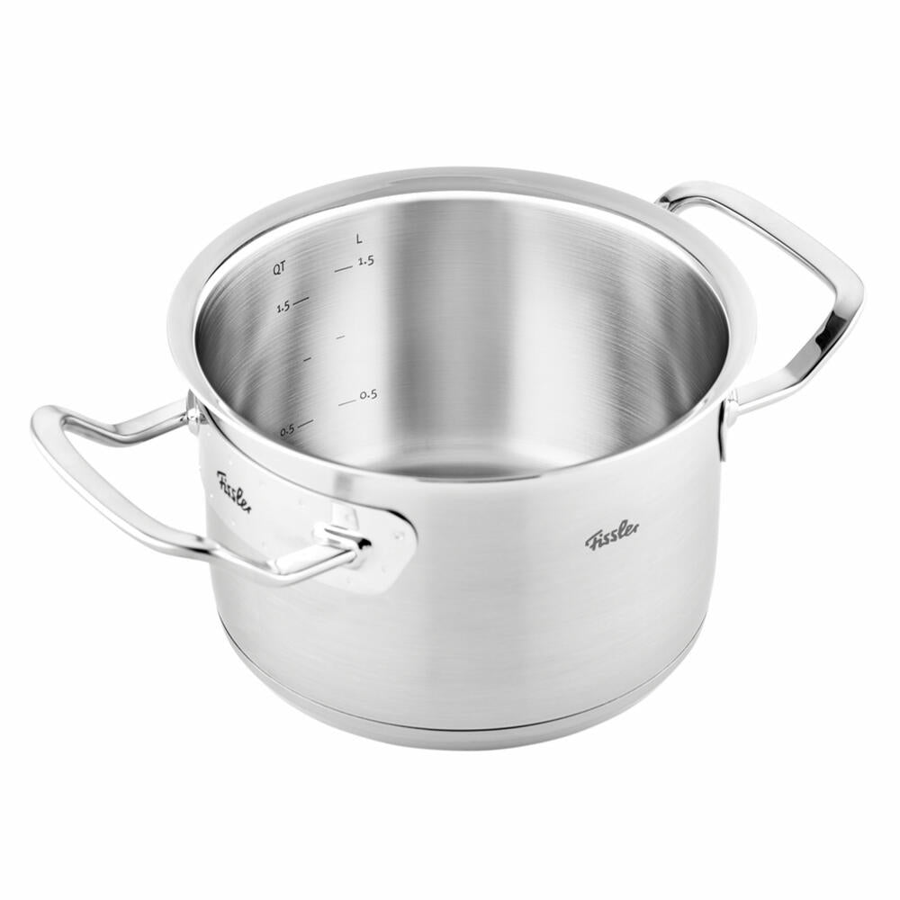 Fissler cooking pot Original-Profi Collection II, pot, stainless steel 18/10, 16 cm, 084 128 16 000 0