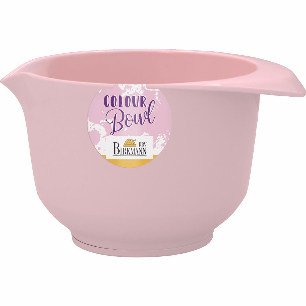 Birkmann Colour Bowl mixing and serving bowl, mixing bowl, bowl, melamine resin, pink, 750 ml, 708709