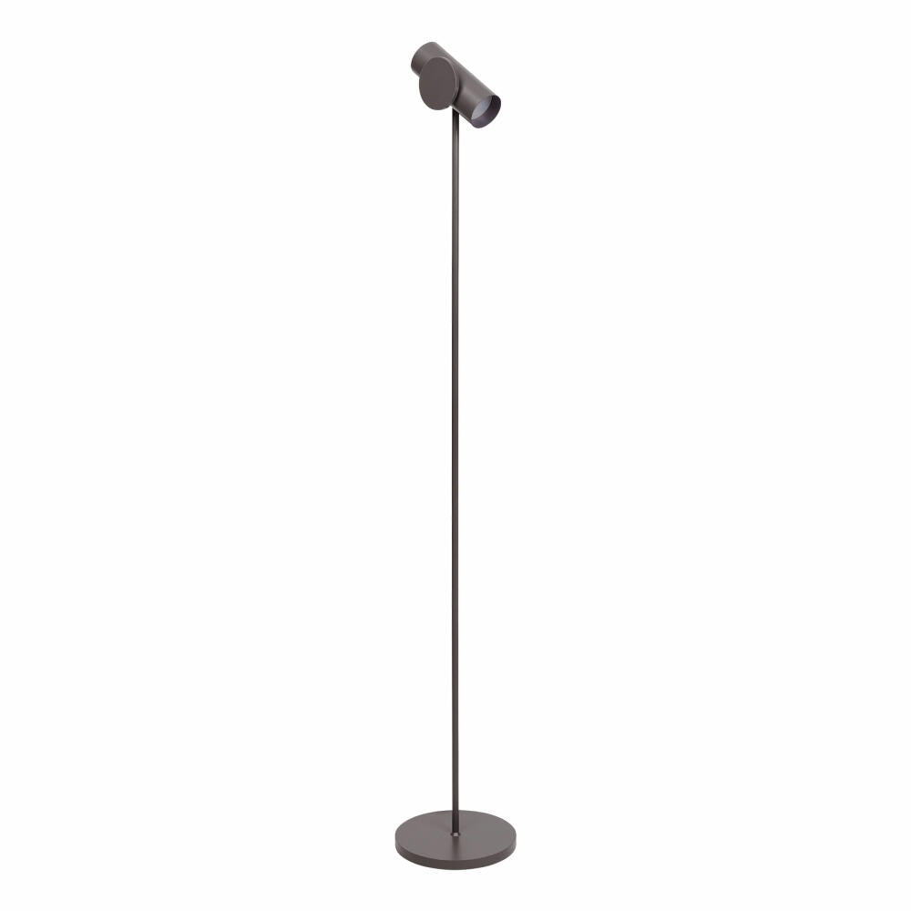 Blomus Standleuchte Stage L, Stehleuchte, Stehlampe, Aluminium matt pulverbeschichtet, Kunststoff, Warm Gray, 130 cm, 66185