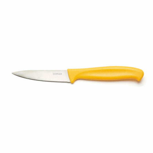 Comas universal knife Puntillas Micro Yellow, fruit knife, paring knife, stainless steel, plastic, yellow, 20 cm, 7538